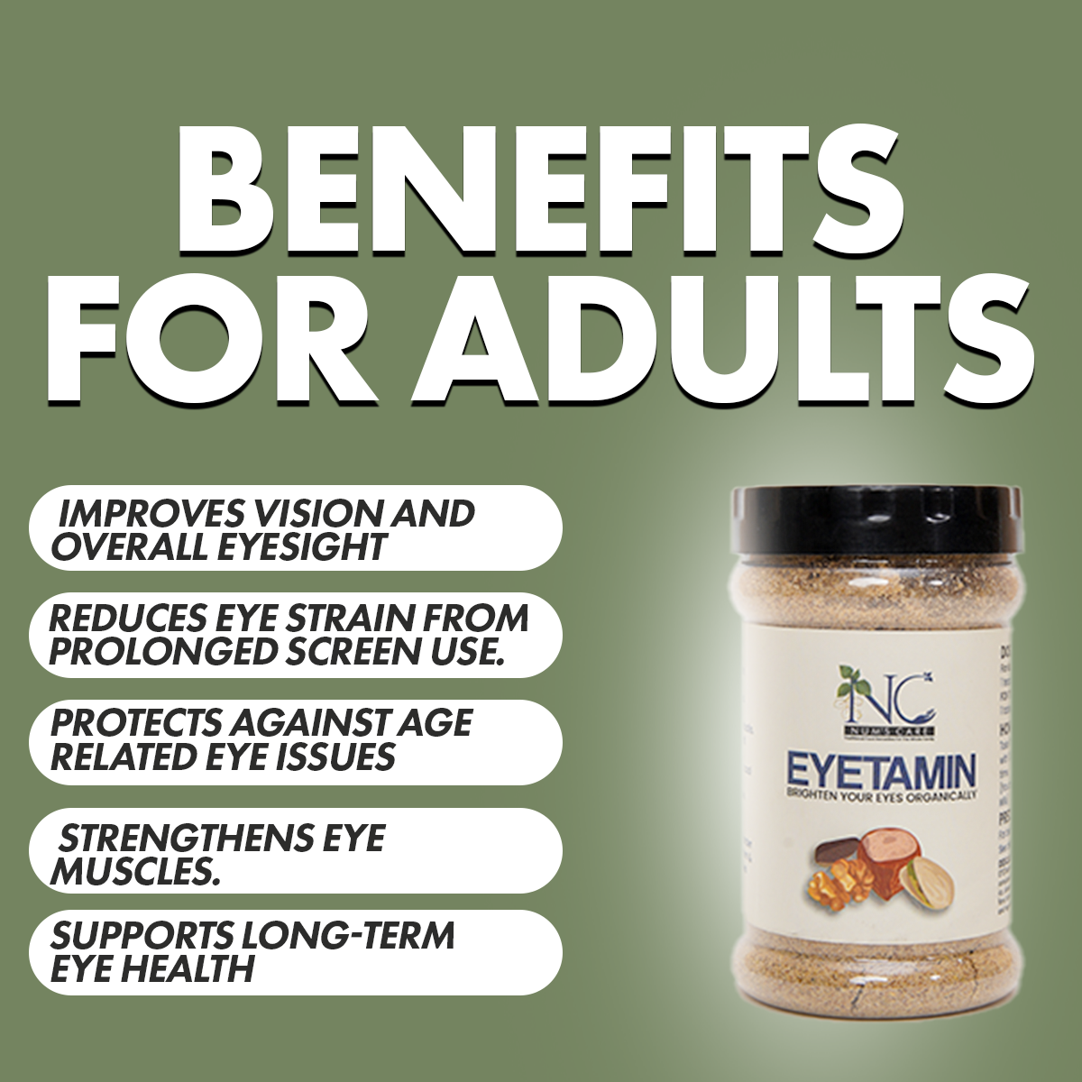 Eyetamin - Herbal Supplement for Eye Health